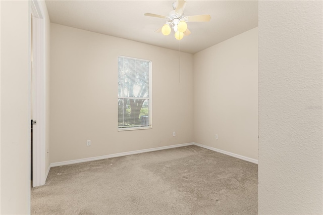 29152 David Ct, Tavares, FL 32778 - carpeted spare room featuring baseboards and a ceiling fan