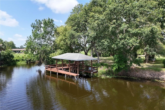 29152 David Ct, Tavares, FL 32778 - dock area with a water view