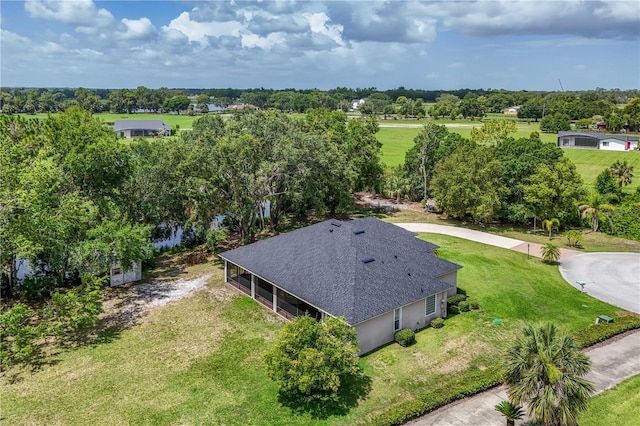 29152 David Ct, Tavares, FL 32778 - bird's eye view of a tree filled landscape