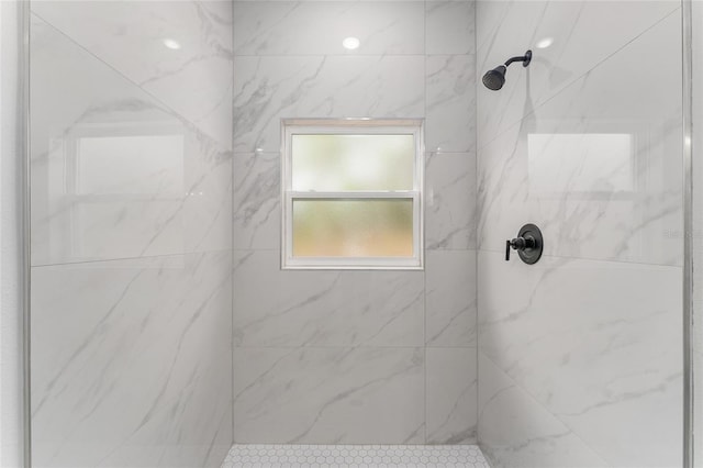 1809 W Linden Dr, Citrus Springs, FL 34434 - full bathroom with a marble finish shower