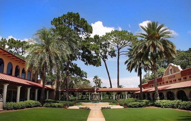 9335 San Jose Blvd, Howey In The Hills, FL 34737 - view of community featuring a yard