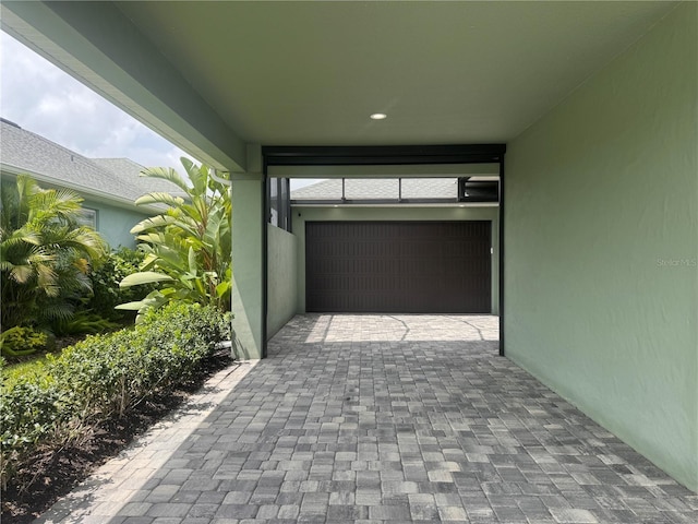 3021 King Palm Dr, New Smyrna Beach, FL 32168 - view of garage