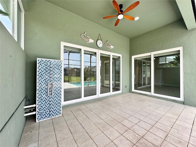 3021 King Palm Dr, New Smyrna Beach, FL 32168 - view of unfurnished sunroom