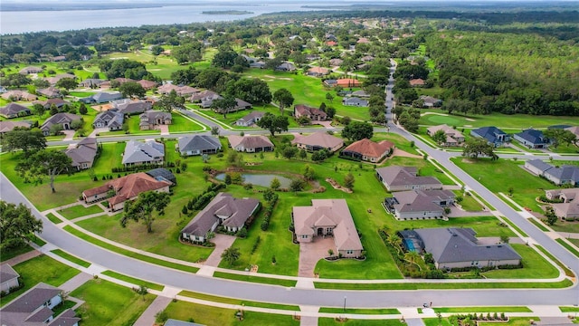 6008 Apex Way, Lady Lake, FL 32159 - aerial view of property's location featuring a nearby body of water and nearby suburban area