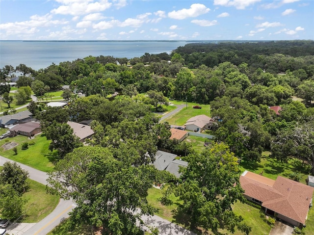 27212 Orange Ave, Yalaha, FL 34797 - aerial perspective of suburban area with a nearby body of water