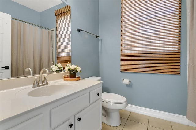 17300 Summer Sun Ct, Clermont, FL 34711 - full bath featuring tile patterned floors, vanity, toilet, and plenty of natural light