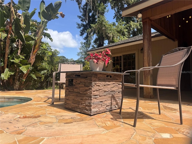 3664 SE 45th Pl, Ocala, FL 34480 - view of patio / terrace with a swimming pool