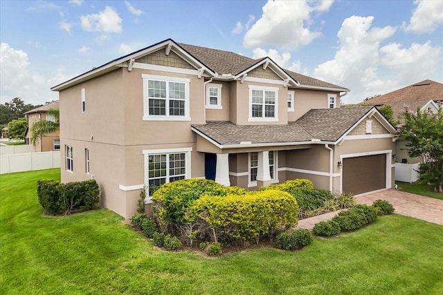 752 Sandy Bar Dr, Winter Garden, FL 34787 - view of front of home featuring stucco siding, an attached garage, and decorative driveway