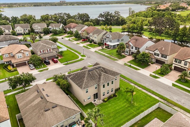 752 Sandy Bar Dr, Winter Garden, FL 34787 - aerial view of residential area featuring a nearby body of water