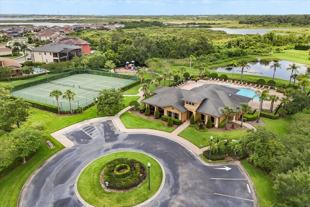 752 Sandy Bar Dr, Winter Garden, FL 34787 - aerial view of a large body of water