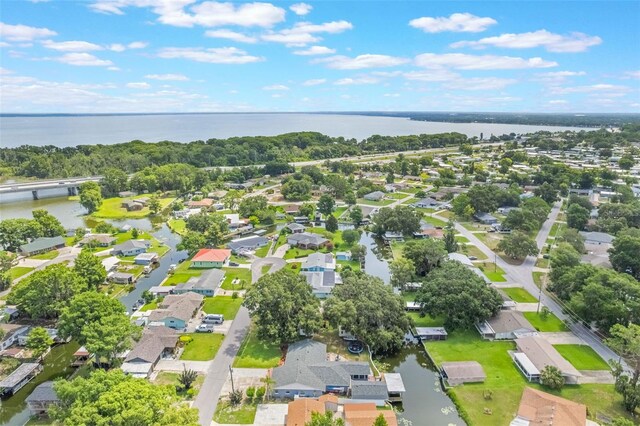 11750 Watts Ct, Tavares, FL 32778 - view of property location featuring a nearby body of water and nearby suburban area