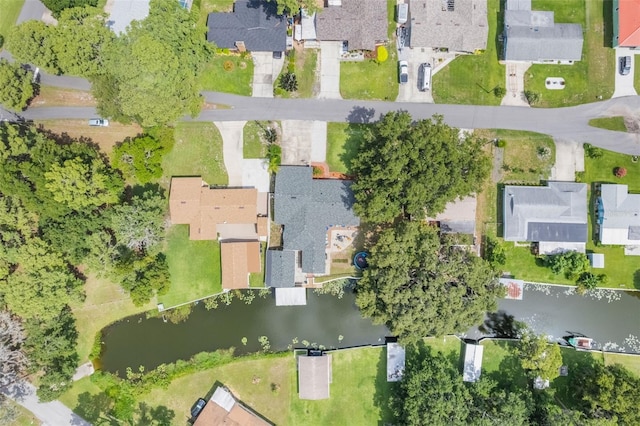 11750 Watts Ct, Tavares, FL 32778 - aerial overview of property's location with a large body of water and nearby suburban area