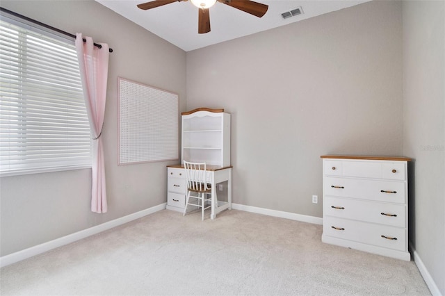 1426 Lakemist Ln, Clermont, FL 34711 - carpeted bedroom featuring baseboards and a ceiling fan