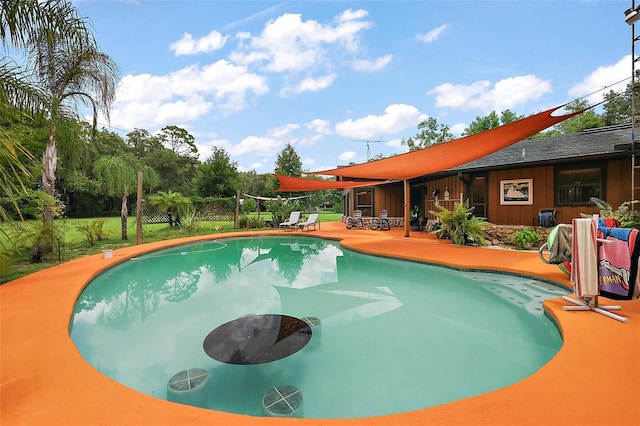 672 E Belt Ave, Bushnell, FL 33513 - outdoor pool with a patio
