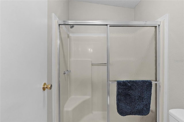 1815 Kaufman Cir, Lady Lake, FL 32159 - full bath with a shower stall and toilet