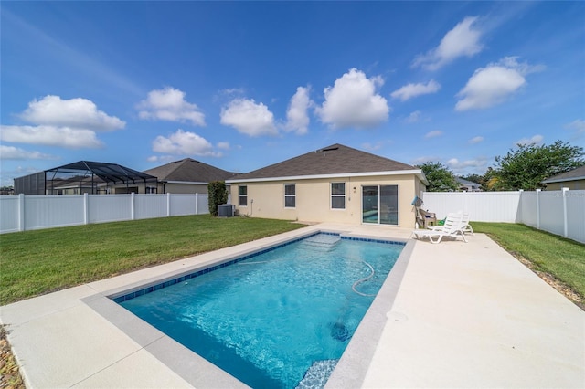 9785 Pepper Tree Trl, Wildwood, FL 34785 - view of pool featuring a patio and a fenced backyard