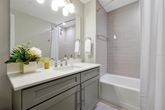 16300 County Road 455 Unit 202, Montverde, FL 34756 - bathroom with shower / bath combination with curtain and vanity