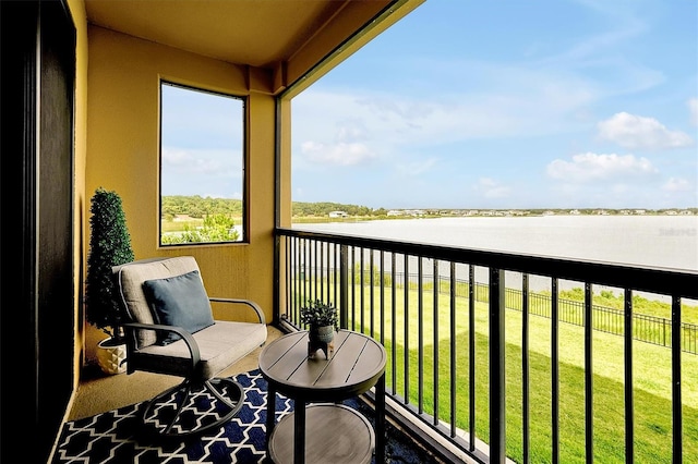 16300 County Road 455 Unit 202, Montverde, FL 34756 - balcony featuring a water view