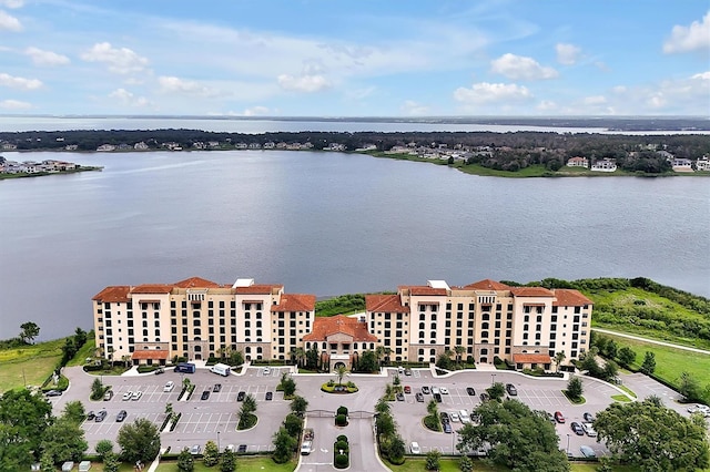16300 County Road 455 Unit 202, Montverde, FL 34756 - aerial view of a large body of water and apartment complex / building