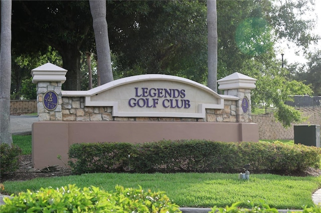1355 Misty Glen Ln, Clermont, FL 34711 - view of community sign