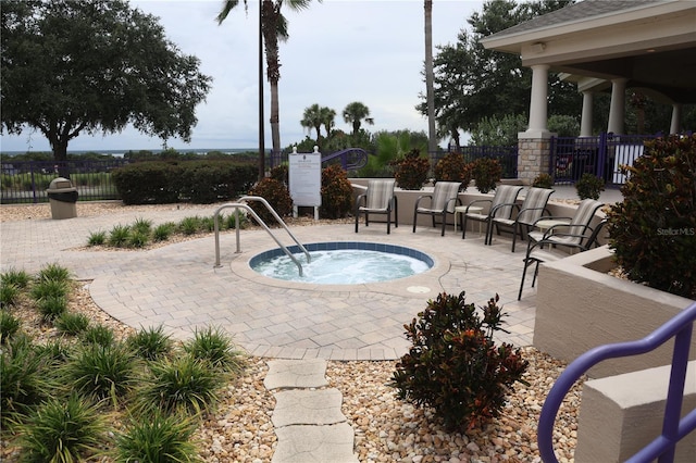 1355 Misty Glen Ln, Clermont, FL 34711 - view of swimming pool with a community hot tub and a patio area