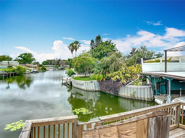 1611 Canal, Tavares, FL 32778 - dock featuring a water view