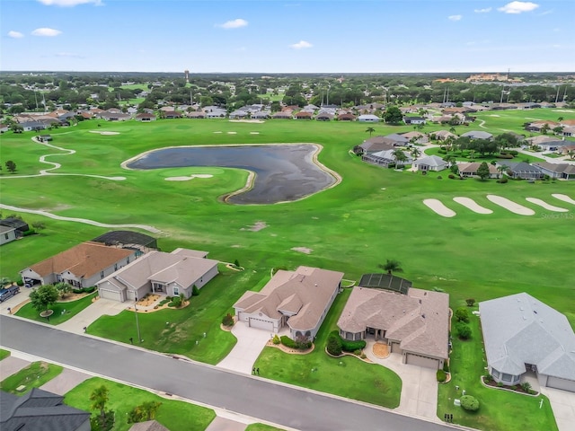 12198 SE 176th Loop, Summerfield, FL 34491 - aerial perspective of suburban area featuring a large body of water and a golf course