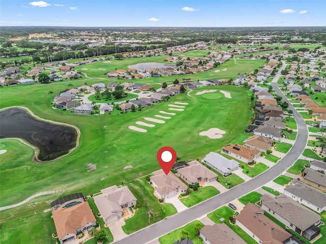12198 SE 176th Loop, Summerfield, FL 34491 - aerial view of property and surrounding area featuring nearby suburban area and a local golf course