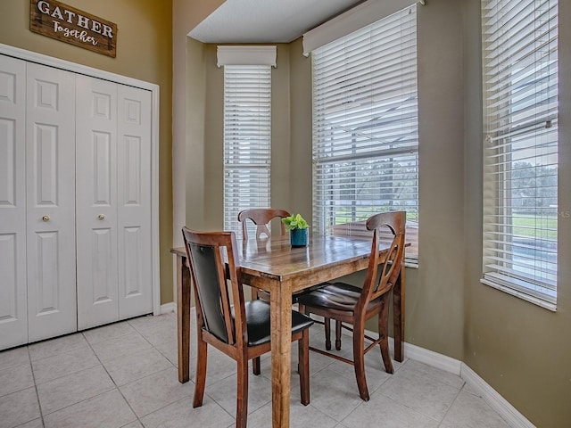 359 Blue Branch St, Eustis, FL 32736 - dining room with light tile patterned floors and baseboards