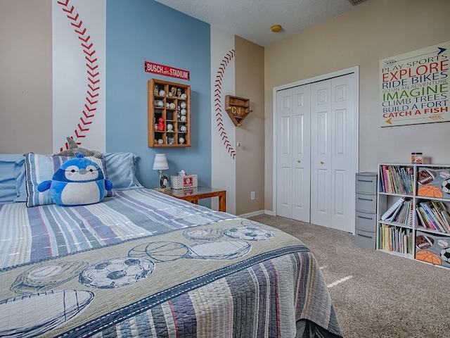 359 Blue Branch St, Eustis, FL 32736 - carpeted bedroom with a closet and baseboards