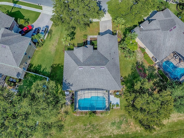 359 Blue Branch St, Eustis, FL 32736 - aerial view of residential area with a pool