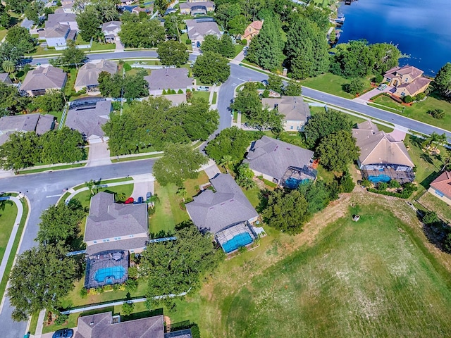 359 Blue Branch St, Eustis, FL 32736 - aerial view of property's location featuring nearby suburban area and a nearby body of water