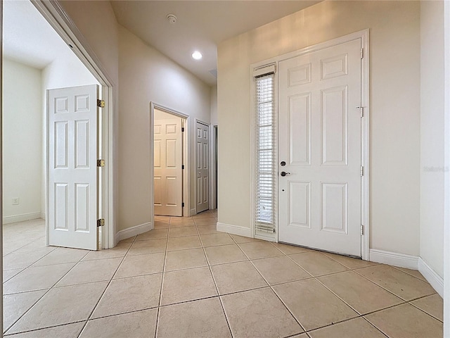 101 Flame Vine Way, Groveland, FL 34736 - foyer featuring light tile patterned flooring and recessed lighting