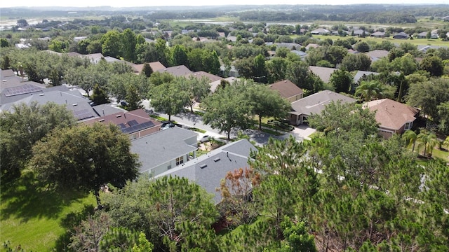 101 Flame Vine Way, Groveland, FL 34736 - aerial view of property and surrounding area featuring nearby suburban area