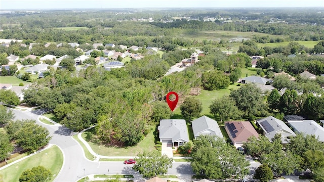 101 Flame Vine Way, Groveland, FL 34736 - aerial view of property and surrounding area featuring nearby suburban area