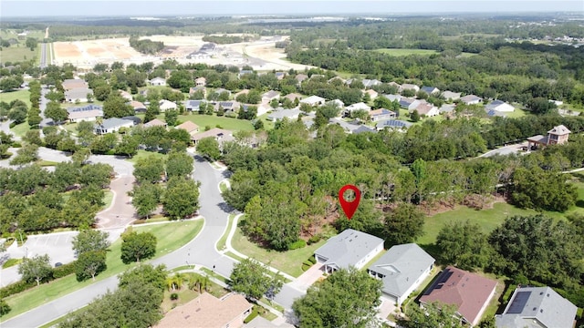 101 Flame Vine Way, Groveland, FL 34736 - aerial view of property's location with nearby suburban area