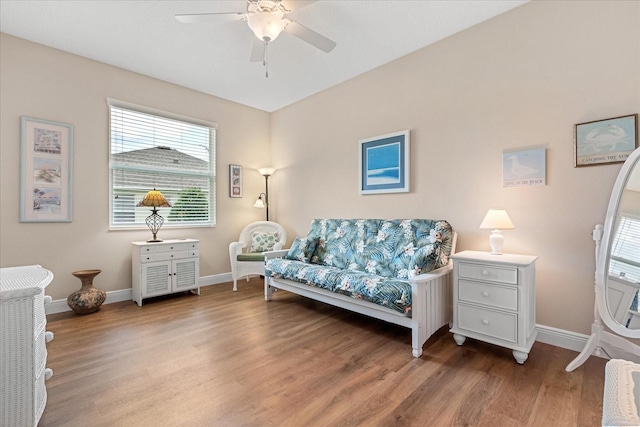 4210 Arlington Ridge Blvd, Leesburg, FL 34748 - living area with light wood finished floors and a ceiling fan