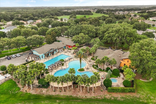 4210 Arlington Ridge Blvd, Leesburg, FL 34748 - bird's eye view of a pool area