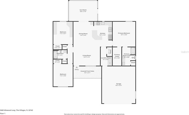 3460 Idlewood Loop, The Villages, FL 32162 - view of room layout