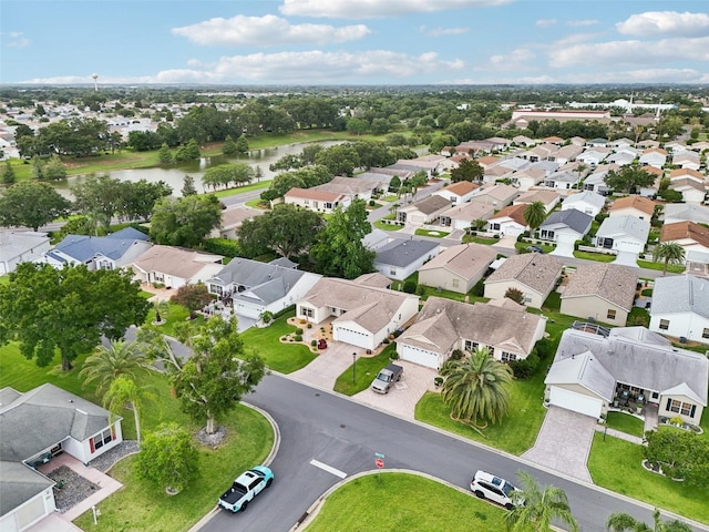 3460 Idlewood Loop, The Villages, FL 32162 - aerial perspective of suburban area with a nearby body of water