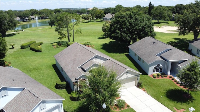 3716 Eversholt St, Clermont, FL 34711 - aerial view of a large body of water and a local golf course