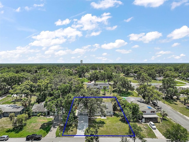 126 E Beach St, Groveland, FL 34736 - view of property location with property parcel outlined