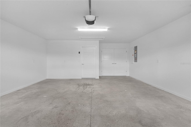 6949 Minchew Cir, The Villages, FL 34762 - garage with electric panel and baseboards