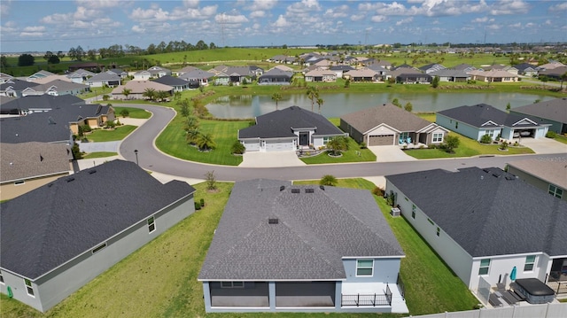 6949 Minchew Cir, The Villages, FL 34762 - aerial view of residential area featuring a nearby body of water