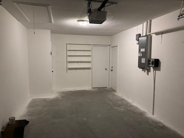 7186 N Whippoorwill Ter, Hernando, FL 34442 - garage featuring a garage door opener and electric panel
