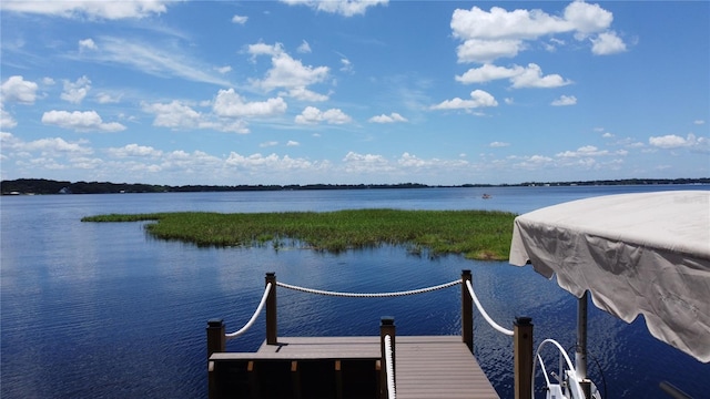 11401 Cypress Dr, Clermont, FL 34711 - dock area featuring a water view