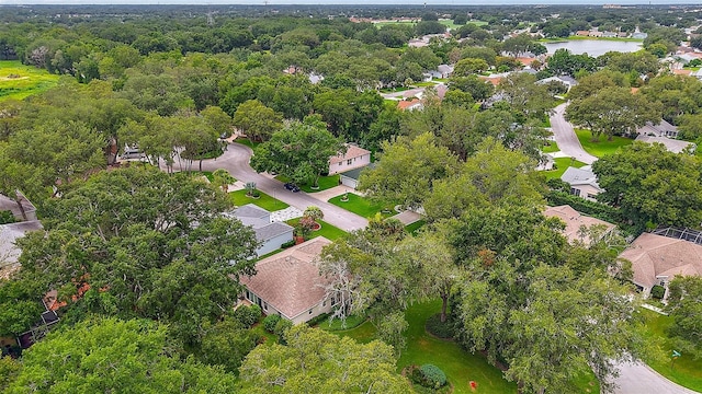 1002 Amarillo Pl, The Villages, FL 32159 - aerial perspective of suburban area with a large body of water