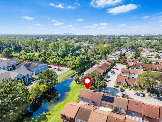 3401 Sunrise Villas Ct S, Tampa, FL 33614 - aerial view of a nearby body of water