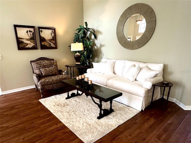 12183 SE 178th St, Summerfield, FL 34491 - living area featuring wood finished floors and baseboards