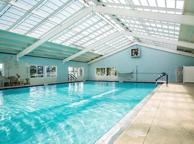 12183 SE 178th St, Summerfield, FL 34491 - view of indoor pool